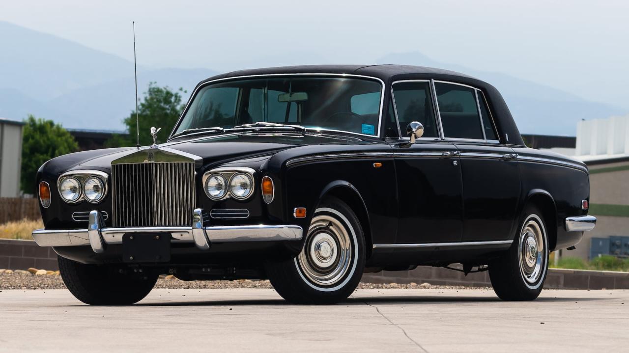 Rolls royce silver shadow 1971 saloon mecum screen full monterey ca0818