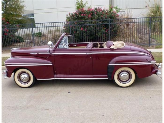 1947 Mercury Convertible: A Classic American Roadster