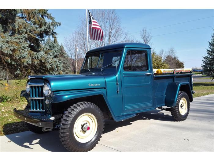 Jeep willys pickup 1955 wrangler chassis supercharged jk v6 rocks engine autoevolution