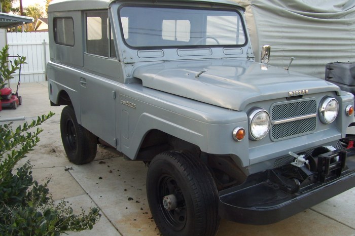 Nissan patrol army g60 1964 4x4 tablero seleccionar series todoterreno