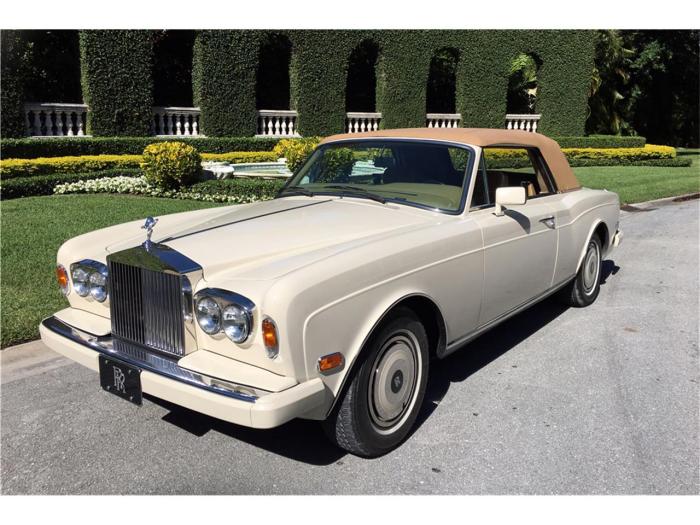 Rolls royce corniche 1988 classiccars ii palm west beach