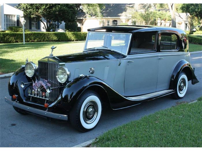 Royce rolls phantom 1938 iii sale classic lakeland florida cc classiccars car