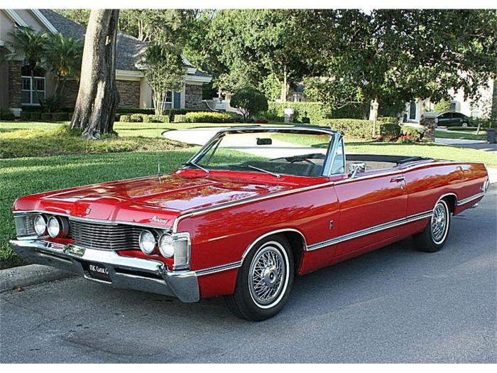 1968 Mercury Park Lane: A Glimpse into American Luxury