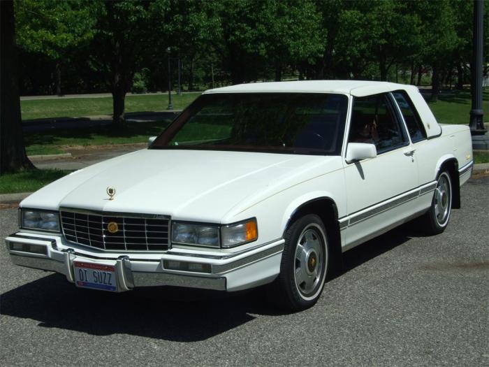 Cadillac deville 1992 sedan touring door 9l