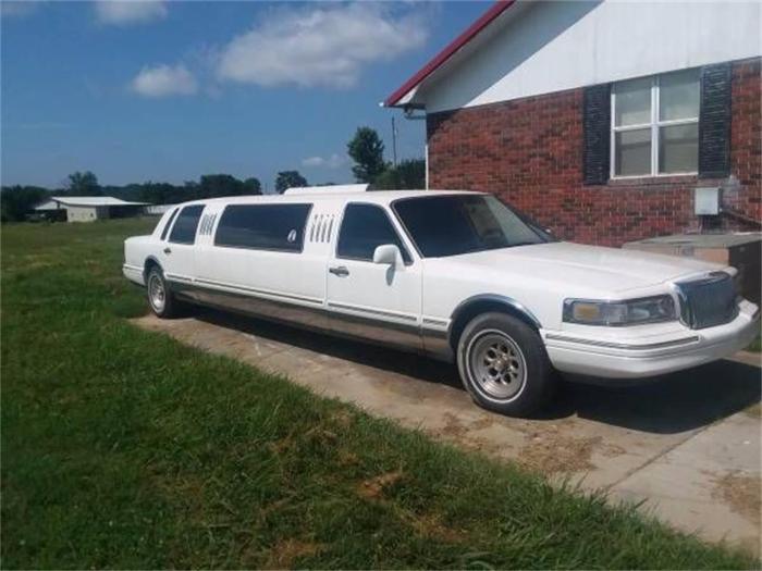 Limousine lincoln 1997 limo sale car cadillac michigan classic classiccars cc old