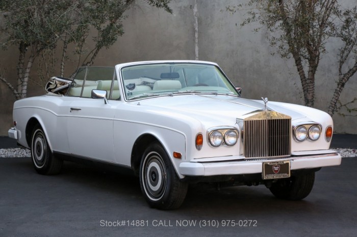 1979 Rolls-Royce Corniche: A Glimpse of Luxury and Legacy