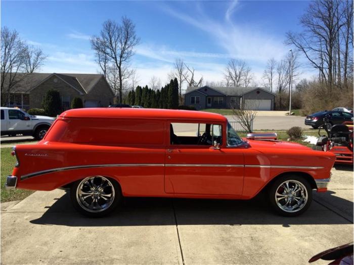 Delivery sedan 1956 chevrolet ford panel momentcar