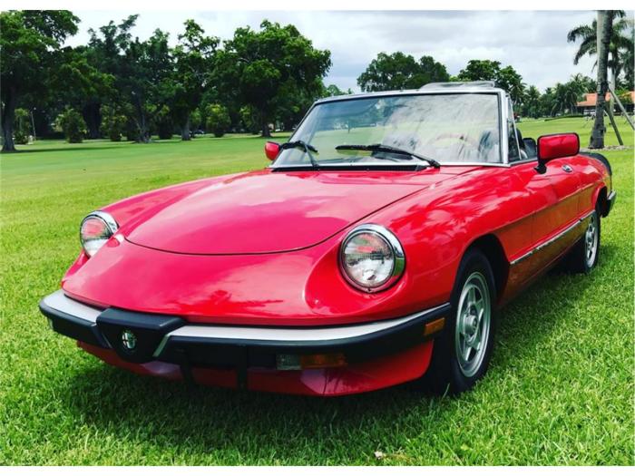 Alfa romeo spider 1983 1990 1984 1987 autoevolution 1986 1985 cars