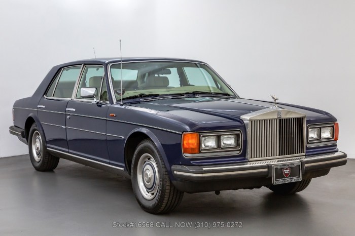 1982 Rolls-Royce Silver Spirit: Luxury Redefined