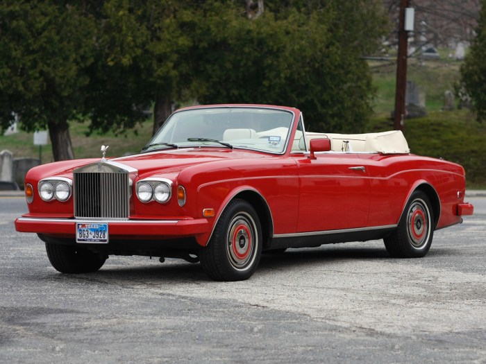 Royce rolls corniche 1986 coupe ii 62k miles drop head original ca sale torrance language select 1323