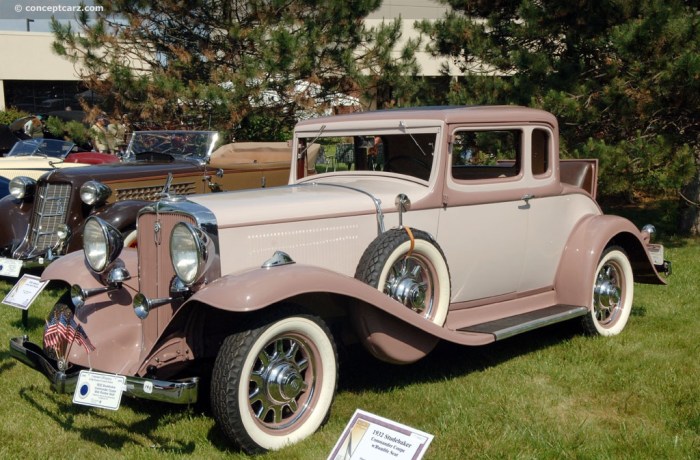 Studebaker rockne 1932 1933 sedan conceptcarz momentcar