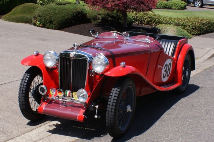 1938 MG TA: A Classic British Sports Car