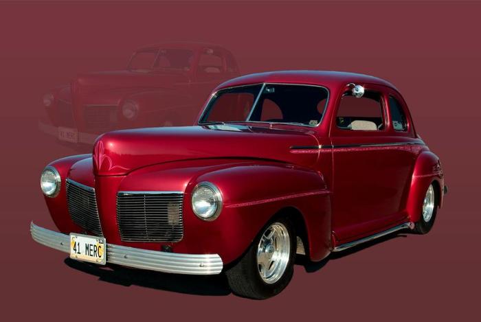 Mercury 1941 coupe club custom screen full