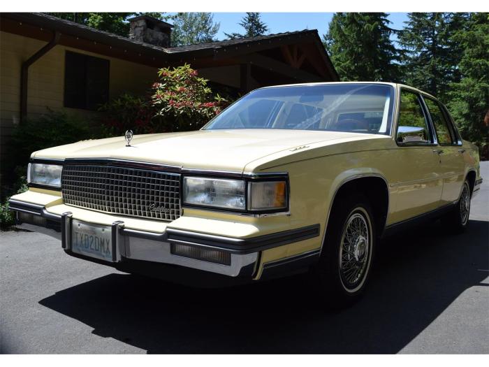 1988 cadillac deville sedan miles condition only beautiful sale