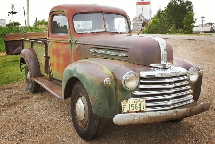 Mercury 1947 pickup patina ton ford trucks truck old deluxe classic vintage barnfinds pu car grill choose board frank david