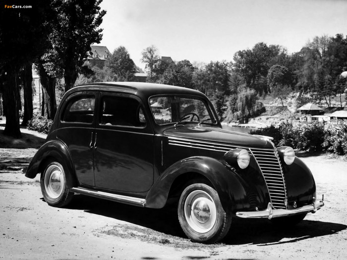 1948 Fiat 1100: A Post-War Italian Icon