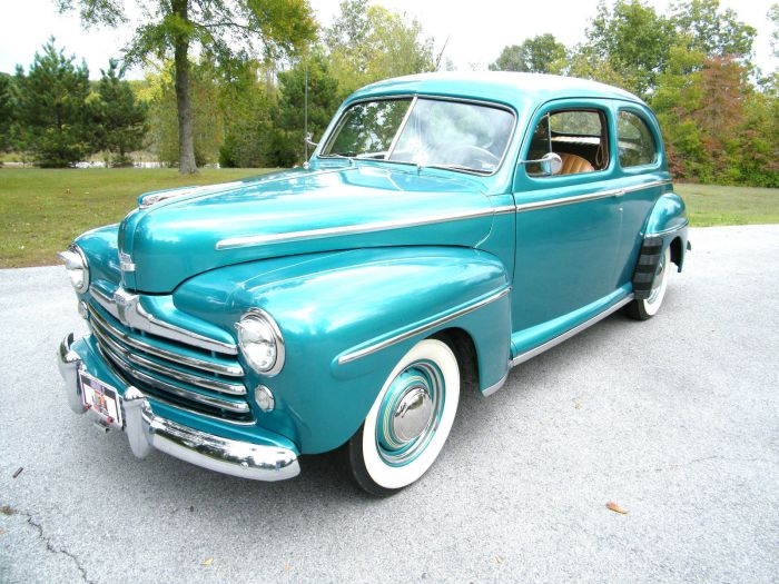 1948 coupe eight restored