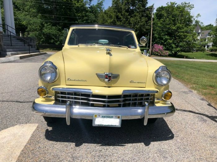 Studebaker 1949 commander restored