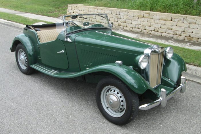 1982 MG TD: A Rare Gem in British Sports Car History