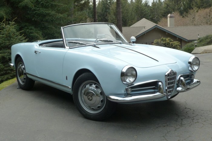 Romeo 1958 alfa giulietta spider