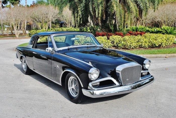 Studebaker custom hawk car gran 1962 turismo restored show