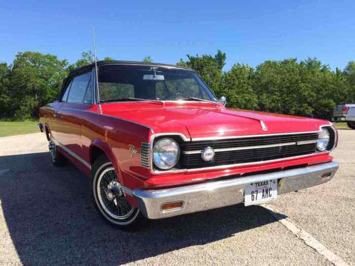 1967 AMC Rambler: A Classic American Compact