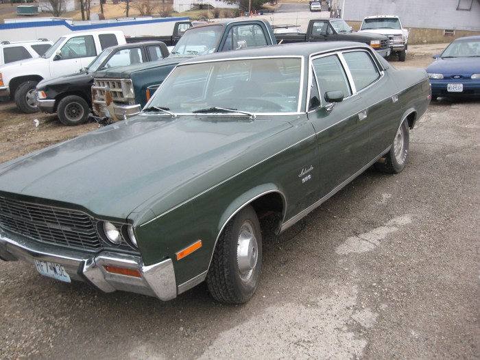 1970 AMC Ambassador: A Classic American Muscle Car