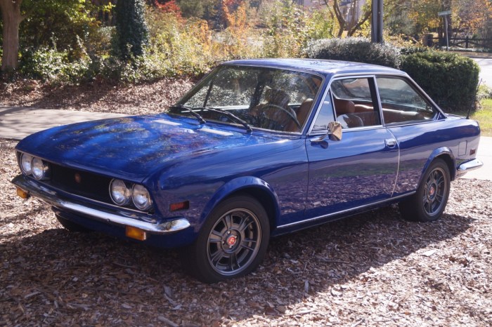 1972 Fiat 124: A Classic Italian Design Icon