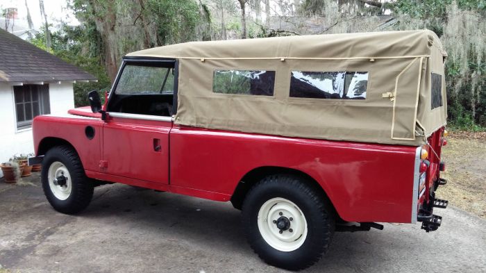 Defender rover 1973 land sale orlando florida classic car cc classiccars financing inspection insurance transport