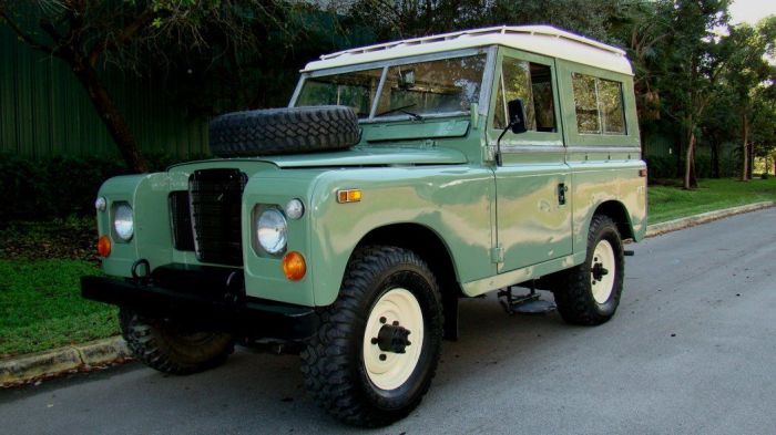 Rover land series 109 iii 1973 pickup landrover defender