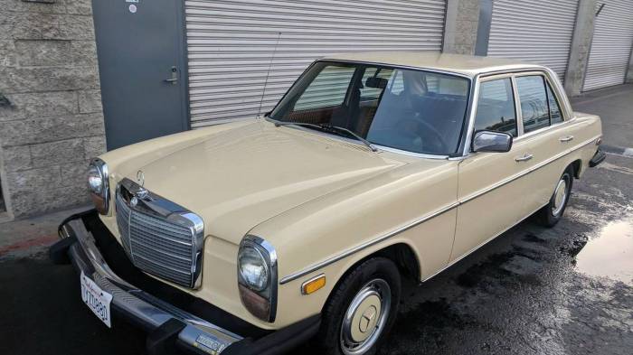 1974 Mercedes-Benz 240D: A Classic Diesel Sedan