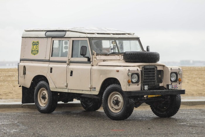 Rover series land diesel 1976 iii 4x4 sale bat