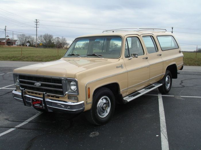 Suburban 1977 chevrolet k20 silverado