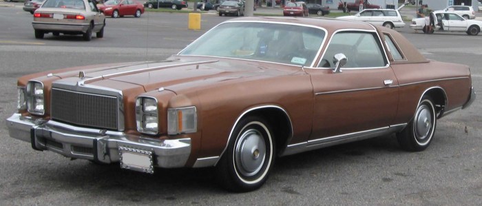 Chrysler cordoba 1978