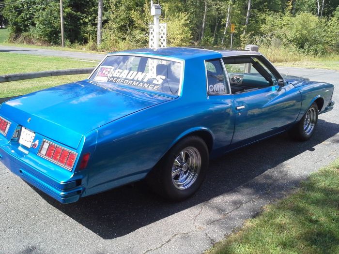 Monte carlo 1978 top street pro chevrolet sale