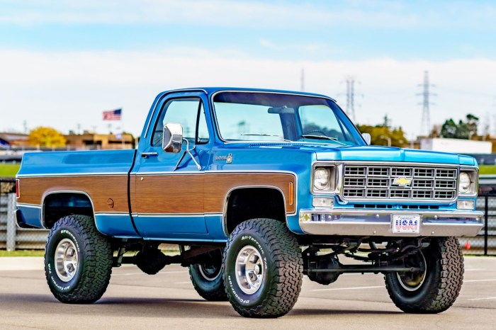 1978 stepside k10 chevrolet 4x4 scottsdale paint delivery ca original pickup sale