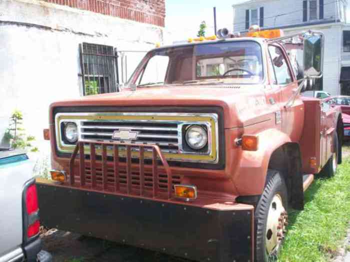 1980 Chevrolet Tow Truck: A Classic Workhorse