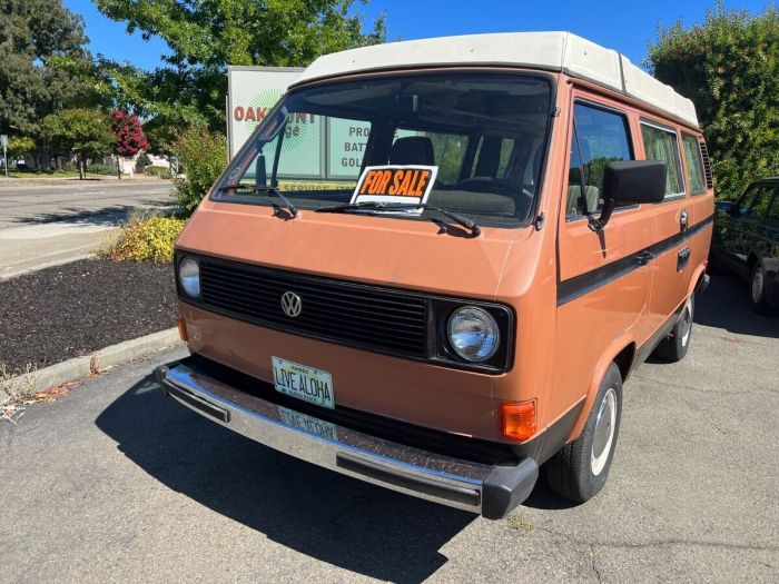 Camper 1982 vw miles low cars westfalia 2040 menifee california states united