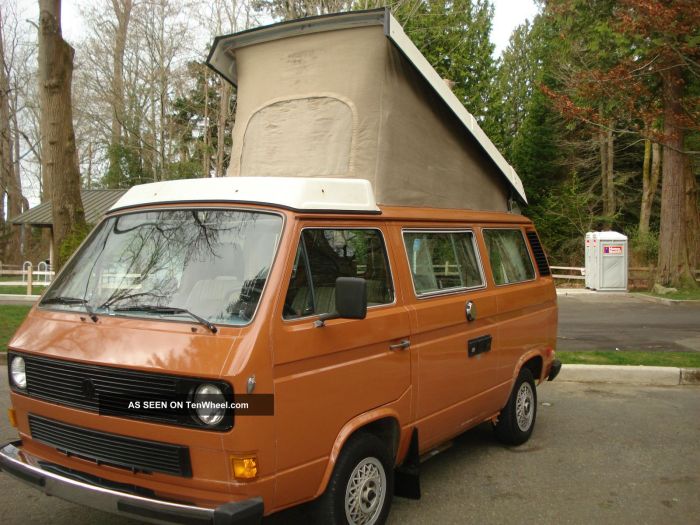 Vanagon 1982 campmobile volkswagen vw camper westfalia diesel sale