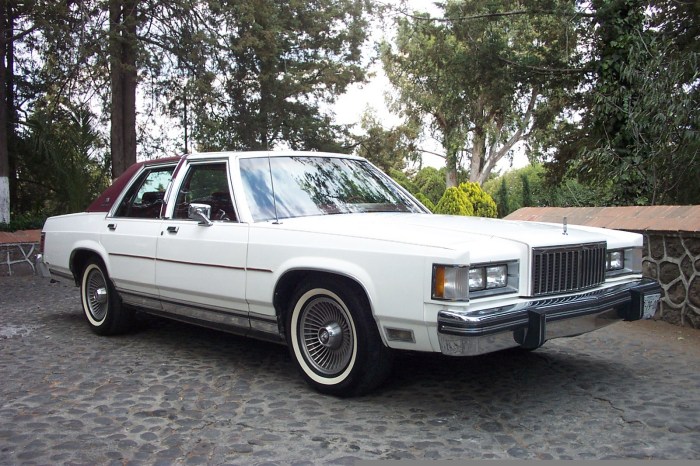 1984 Mercury Grand Marquis: A Classic American Sedan