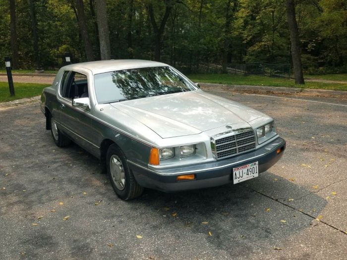 Cougar 1985 mercury ls coal outtake