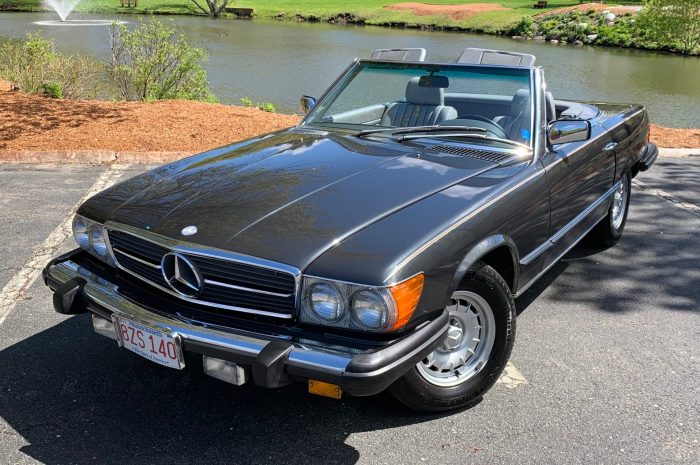 Mercedes 1985 380sl benz owned single family sale bat