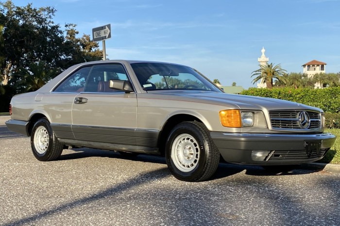 1985 Mercedes-Benz 500SEC: A Classic Reborn