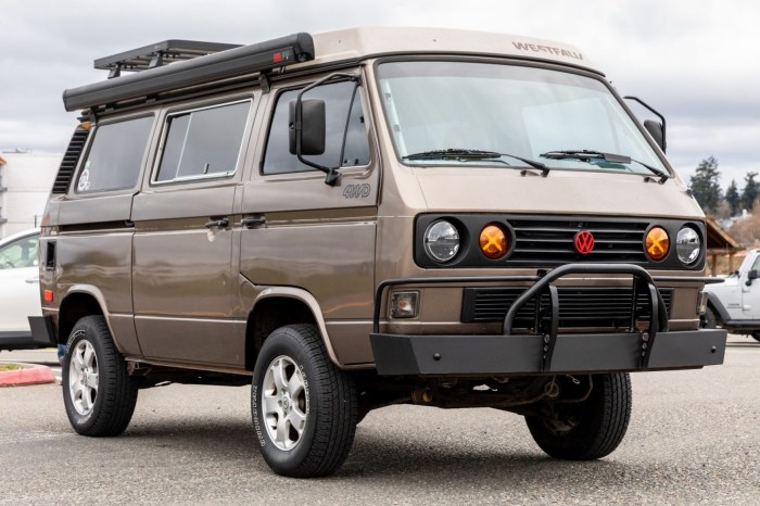 Vanagon syncro volkswagen 1986 westfalia sale 8t powered bat