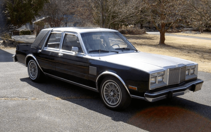 1987 Chrysler Fifth Avenue: A Luxury Sedans Legacy