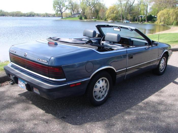 Chrysler 1988 lebaron sale car biloxi listing auction cc classiccars mississippi classic