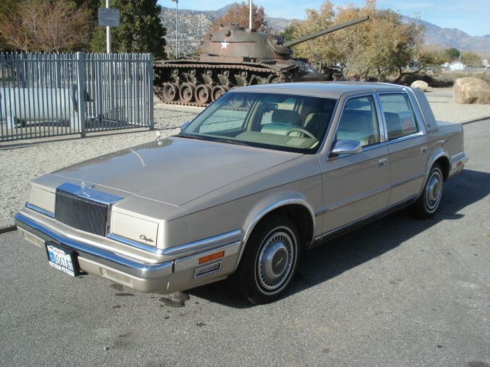 Yorker chrysler 1989 landau door sedan miles excellent condition low sale owner 0l isabella california lake states united 30l