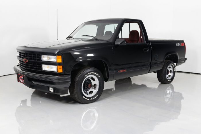 1990 454 ss truck 1500 chevy chevrolet 90s pickup silverado 454ci v8 miles automatic represents culture performance sale