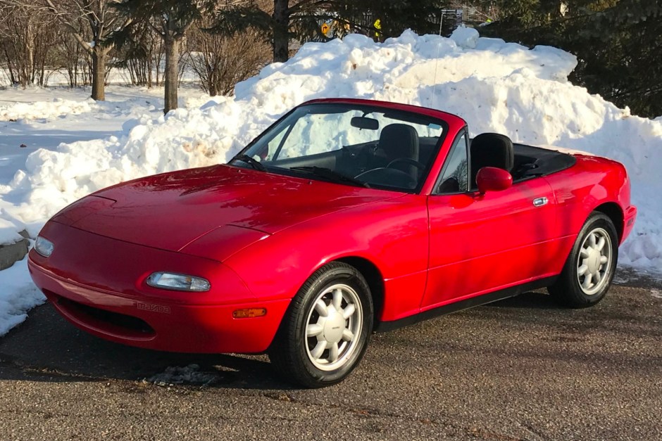 Miata mile 27k bringatrailer bat