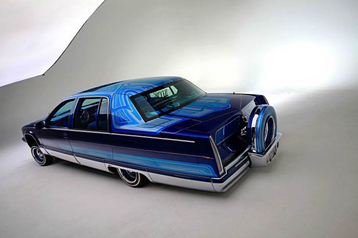 Cadillac fleetwood 1995 lowrider rear cars